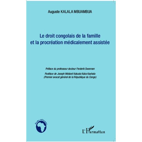 Le droit congolais de la famille et la procréation médicalement assistée
