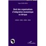 Droit des organisations d'intégration économique en Afrique