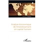 Analyse économique de l'investissement en capital humain