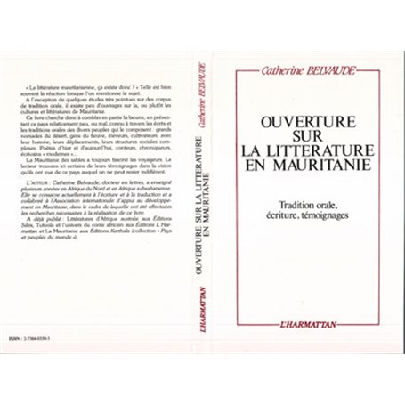 Ouverture sur la littérature en Mauritanie