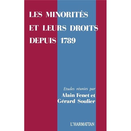 Les minorités et leurs droits depuis 1789