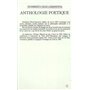 Anthologie poétique