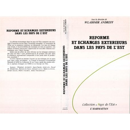 Réforme et échanges extérieurs dans les pays de l'Est