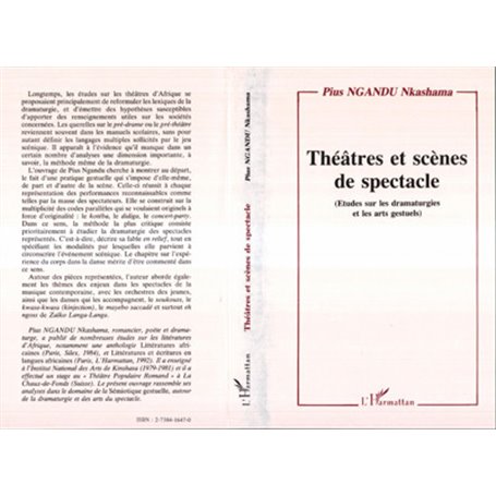Théâtres et scènes de spectacles