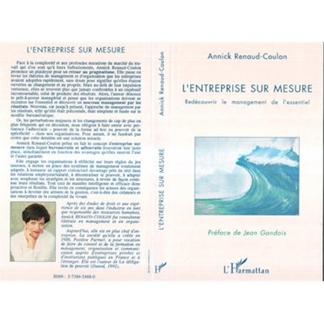 L'entreprise sur mesure