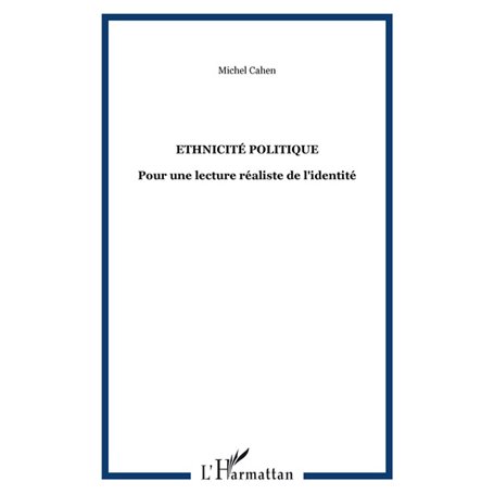 Ethnicité politique