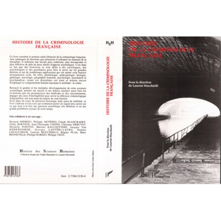 Histoire de la criminologie française