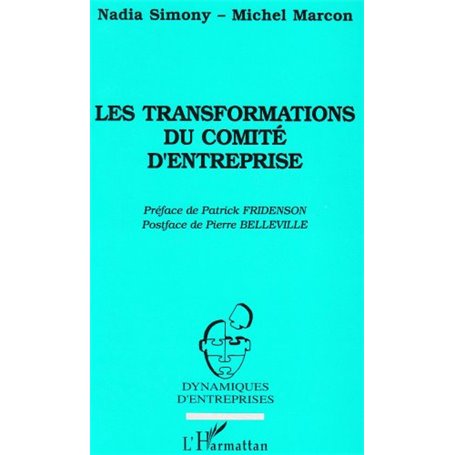 Les transformations du comité d'entreprise