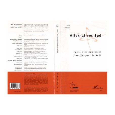 Quel développement durable pour le Sud ?