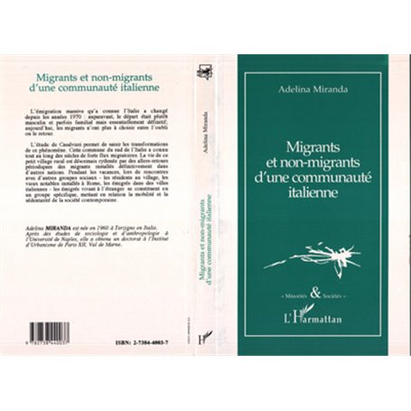 Migrants et non-migrants d'une communauté italienne