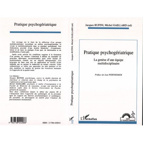 Pratique psychogériatrique