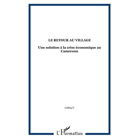 Le retour au village