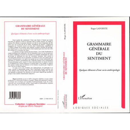 GRAMMAIRE GENERALE DU SENTIMENT