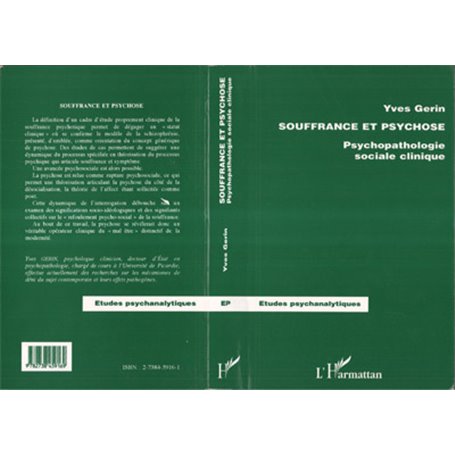 SOUFFRANCE ET PSYCHOSE