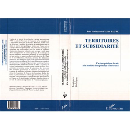 Territoires et Subsidiarité