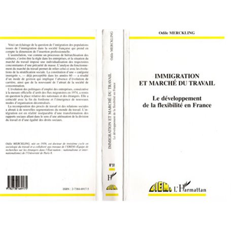 L'immigration et Marché du Travail