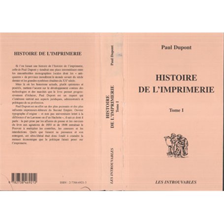 Histoire de l'imprimerie