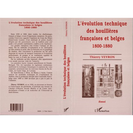 L'ÉVOLUTION TECHNIQUE DES HOUILLÈRES FRANÇAISES ET BELGES 1800-1880