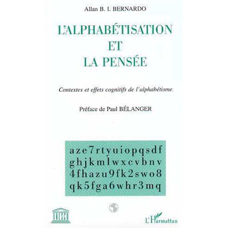 L'ALPHABÉTISATION ET LA PENSÉE