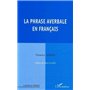 La phrase averbale en français