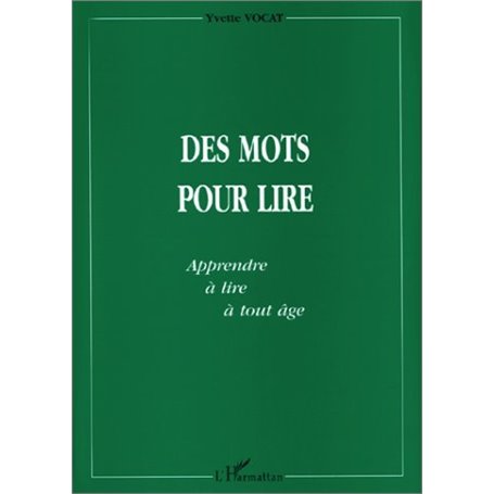 MOTS (DES) POUR LIRE