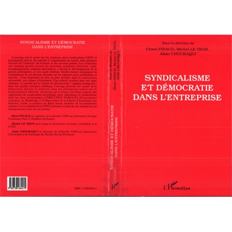 SYNDICALISME ET DEMOCRATIE DANS L'ENTREPRISE