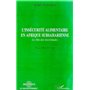 L'INSECURITE ALIMENTAIRE EN AFRIQUE SUBSAHARIENNE