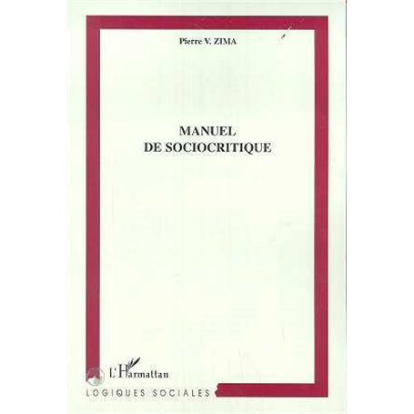 MANUEL DE SOCIOCRITIQUE