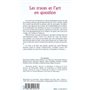 LES TRACES ET L'ART EN QUESTION
