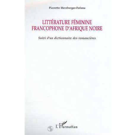 Littérture féminine francophone d'Afrique Noire