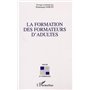 LA FORMATION DES FORMATEURS D'ADULTES