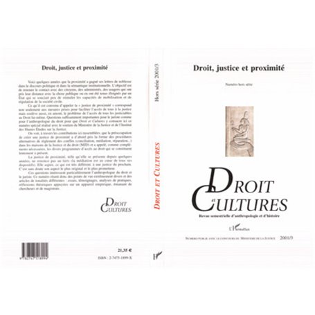 DROIT, JUSTICE ET PROXIMITÉ