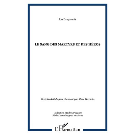 LE SANG DES MARTYRS ET DES HÉROS