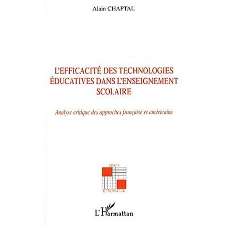 L'efficacité des technologies éducatives dans l'enseignement scolaire
