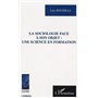 La Sociologie face à son objet une science en formation