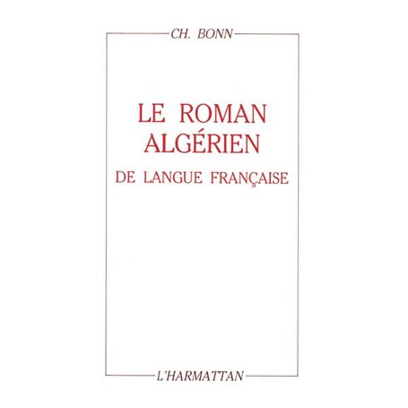 le roman algérien de langue française de l'entre-deux-guerres