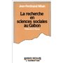 La recherche en sciences sociales au Gabon