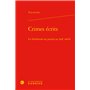 Crimes écrits