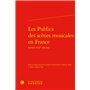 Les Publics des scènes musicales en France