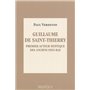 GUILLAUME DE SAINT THIERRY