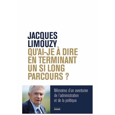 Qu'ai-je à dire en terminant un si long parcours ?