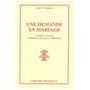 Une demande en mariage