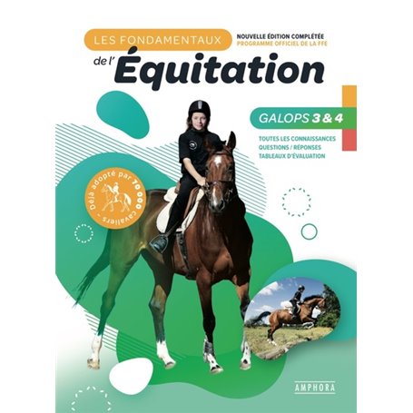 Les fondamentaux de l'équitation galops 3 et 4
