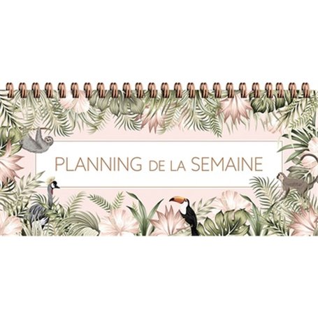 Planning de la semaine