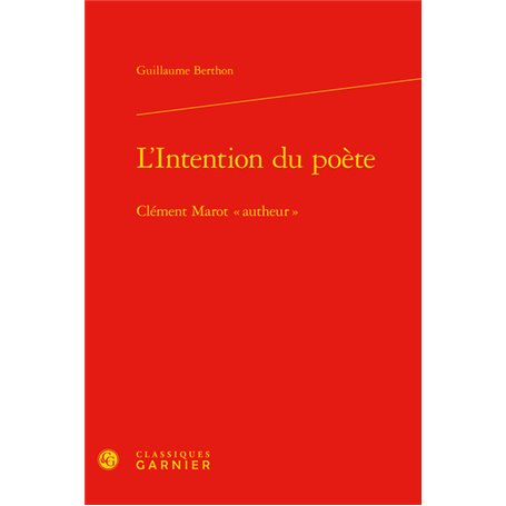 L'Intention du poète