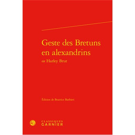 Geste des Bretuns en alexandrins