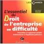 l'essentiel du droit de l'entreprise en difficulté