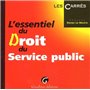 l'essentiel du droit du service public