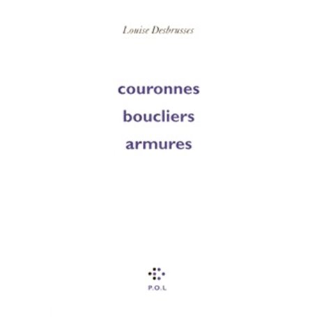 Couronnes boucliers armures