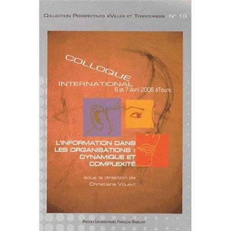 INFORMATION DANS LES ORGANISATIONS